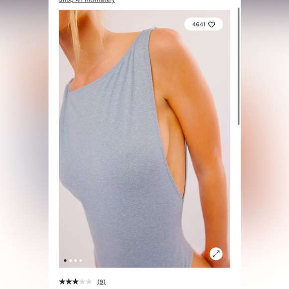Accessories - Free People bodysuit NEW